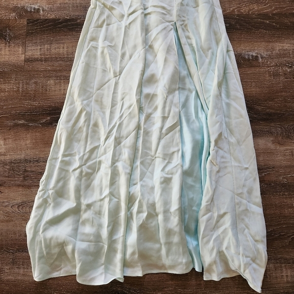 Jonathan Simkhai Finley Gown In Salt Water Size 2 - Picture 10 of 16